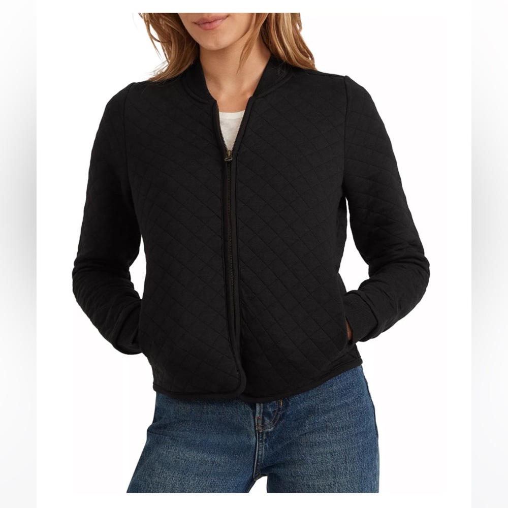 Marine Layer Quilted Bomber Jacket